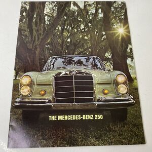 Vintage 1966 Mercedes-Benz 250 Automobile Dealer Sales Brochure Catalog